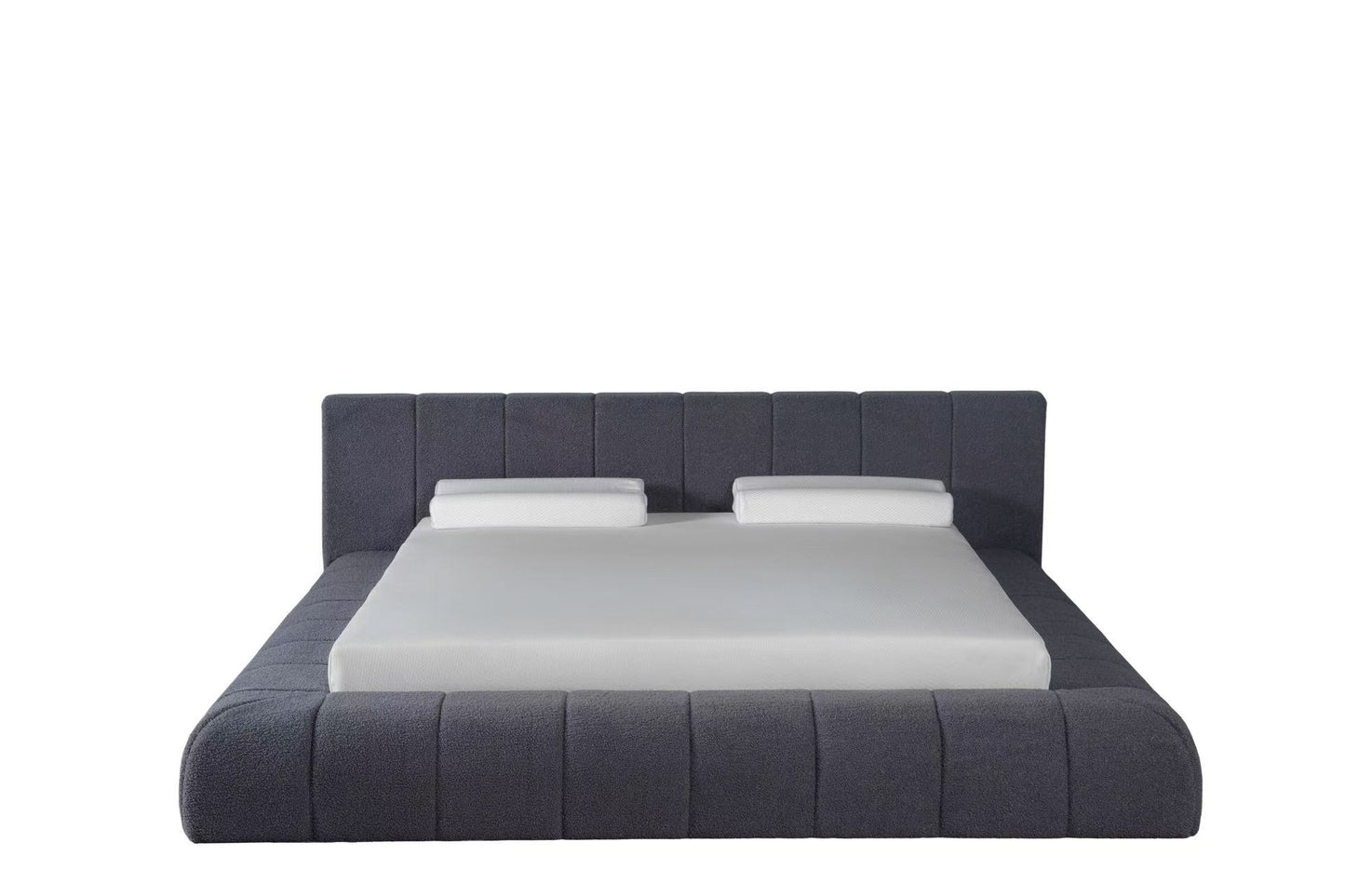 Novio Dreamer Teddy Amour – Japandi Design Bed met Luxe Matras Antraciet