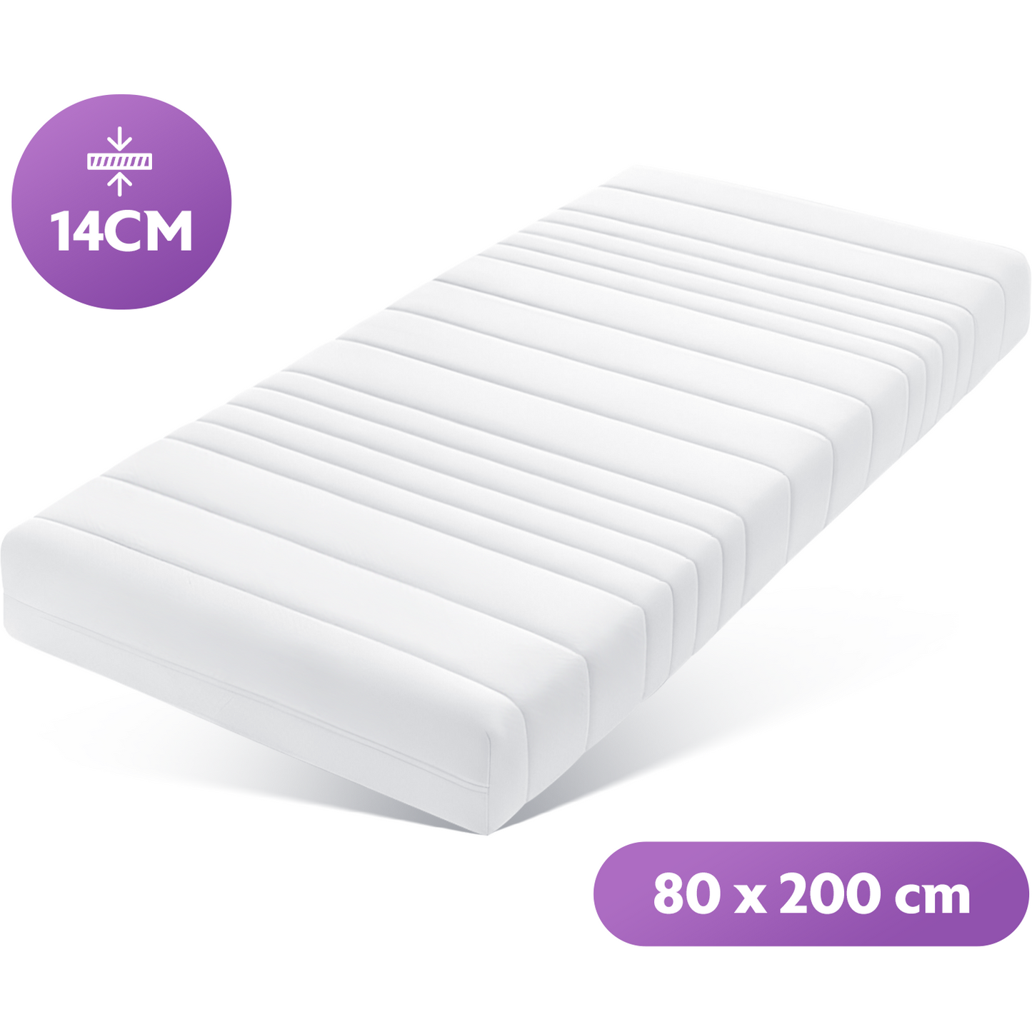 Densi Densi Matras - 13cm dik - 7 zones - Koudschuim - Afritsbare hoes - Premium hotelkwaliteit
