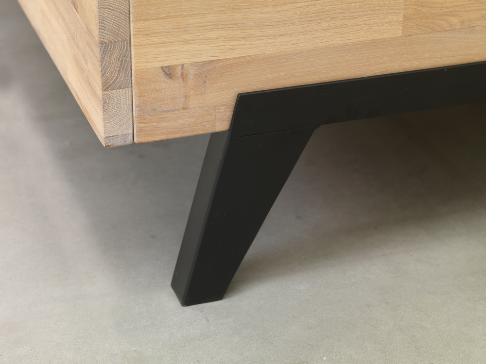 Houten ledikant Oak&Steel Diamant