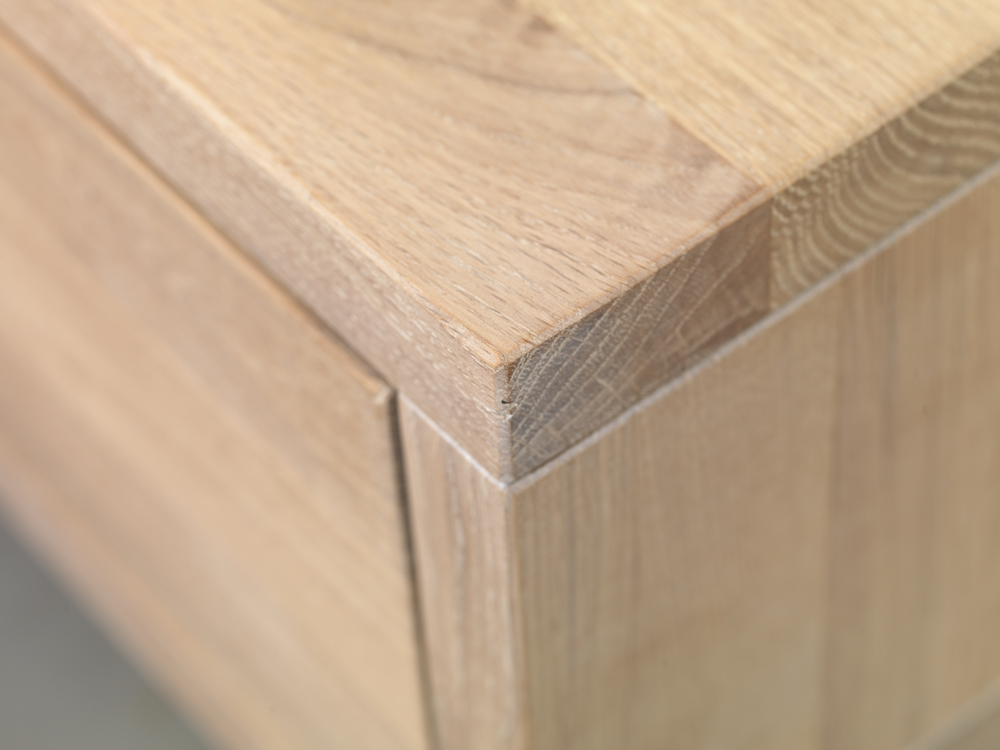 Houten ledikant Oak&Steel Diamant