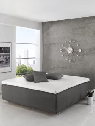 Densi - Topper matras - Topdek Matras - 9cm dik - Matras Topper - Comfortschuim - Afritsbare en wasbare hoes - Premium hotelkwaliteit