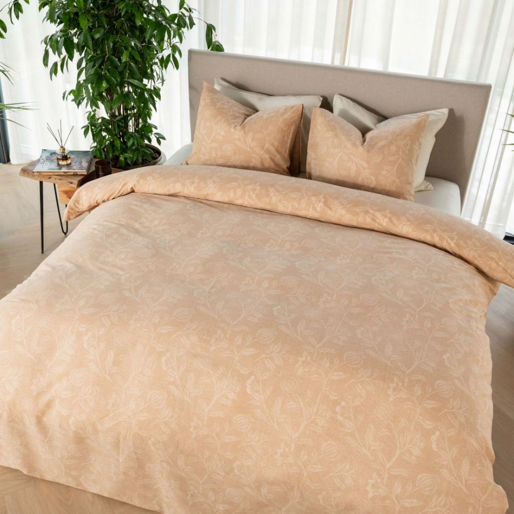 Kayori dekbedovertrek Ana Katoen - zand