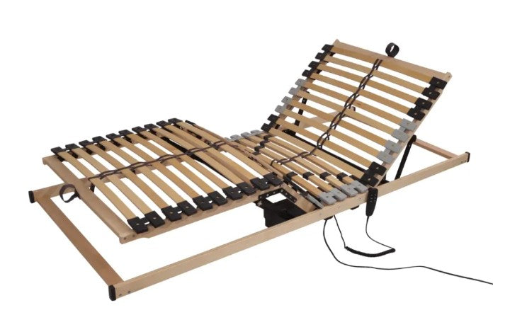 Novio Elektrisch Lattenbodem - 28 lats - Elektrisch Verstelbaar - 5 instelbare zones - max 130 kg - Bedbodem