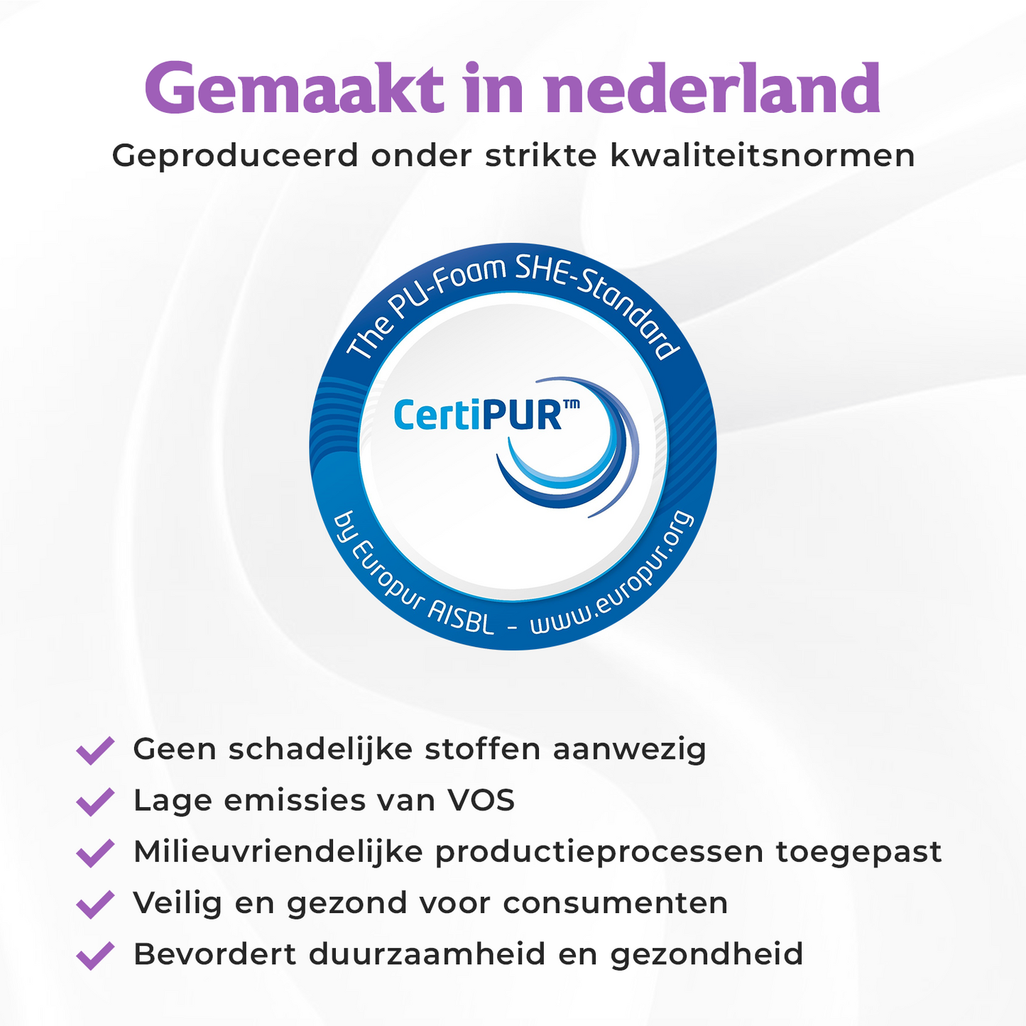 Densi Matras - 120/140x200 - 20cm dik - Organic cotton - Koudschuim - Biologisch Katoen - Afritsbare hoes - Premium hotelkwaliteit