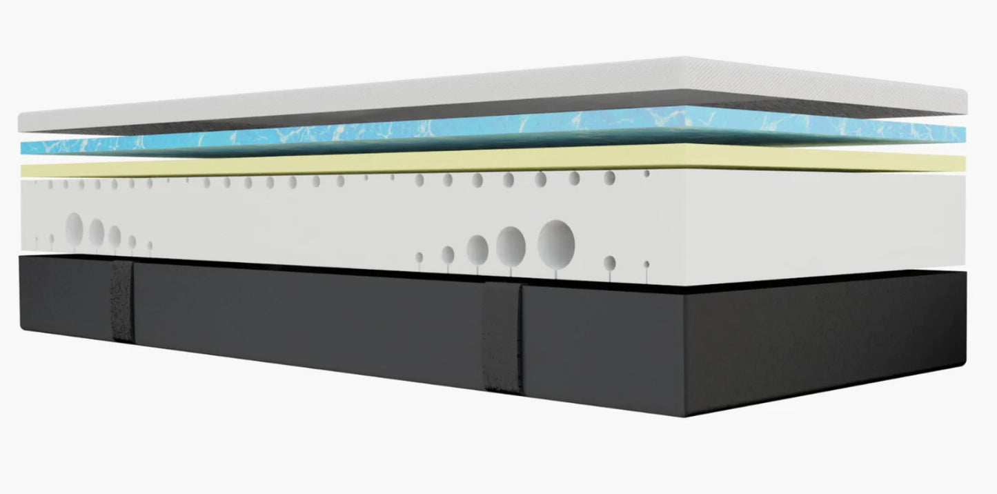 Densi - MO2 - Matras - 20CM - Traagschuim - Afritsbare hoes - Premium hotelkwaliteit