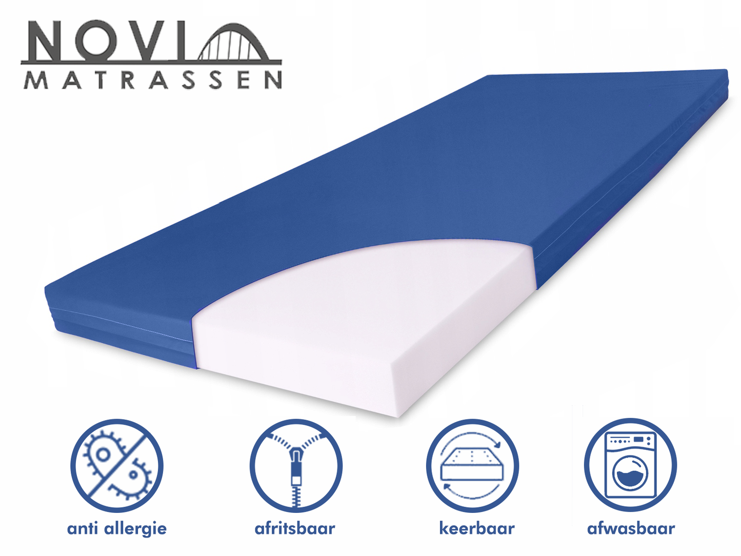 Kinder matras - incontinentie - waterdicht - 14cm dik - baby matras - kinder matras