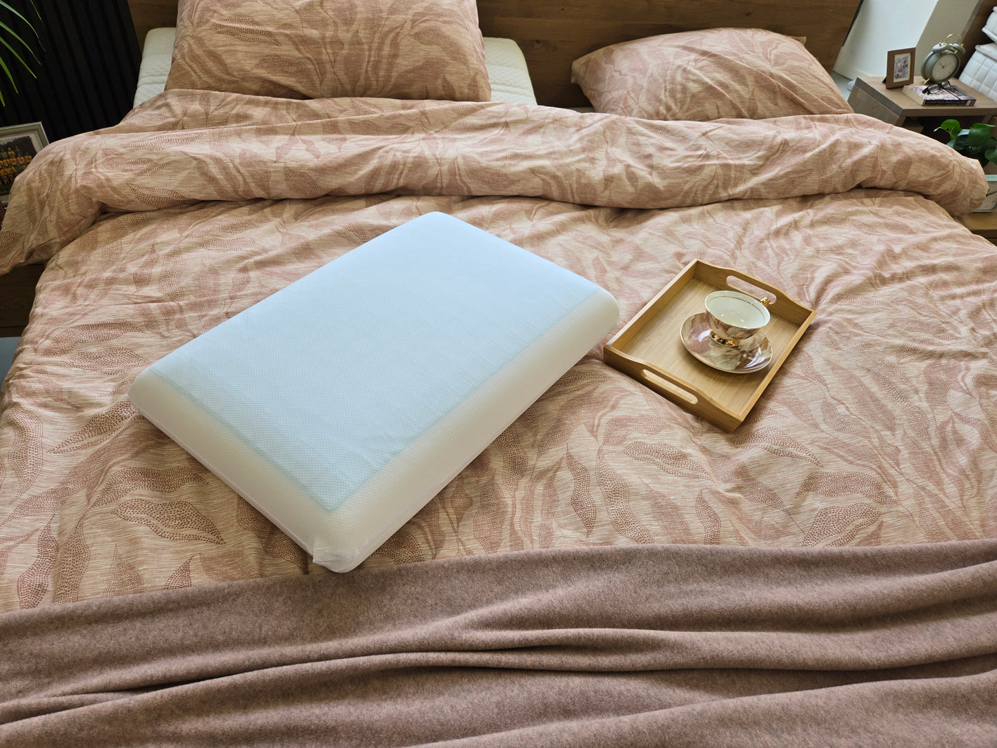 Cool Memory Comfort Kussen – Verkoelend Memory Foam Hoofdkussen met Geltechnologie