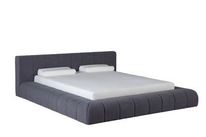 Novio Dreamer Teddy Amour – Japandi Design Bed met Luxe Matras Antraciet