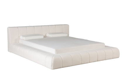 Novio Dreamer Teddy Amour – Japandi Design Bed met Luxe Matras Beige