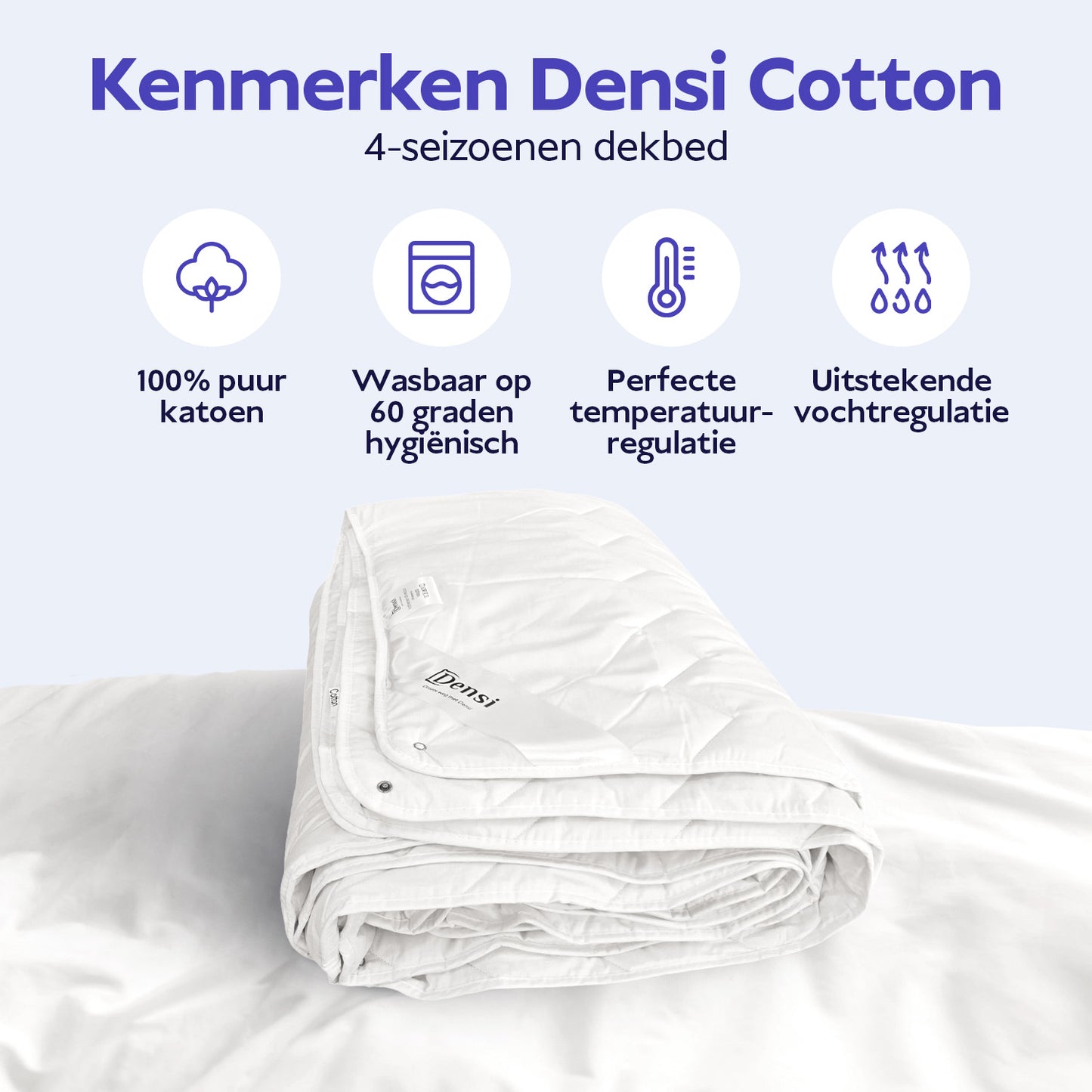Densi Cotton 4-Seizoenen dekbed