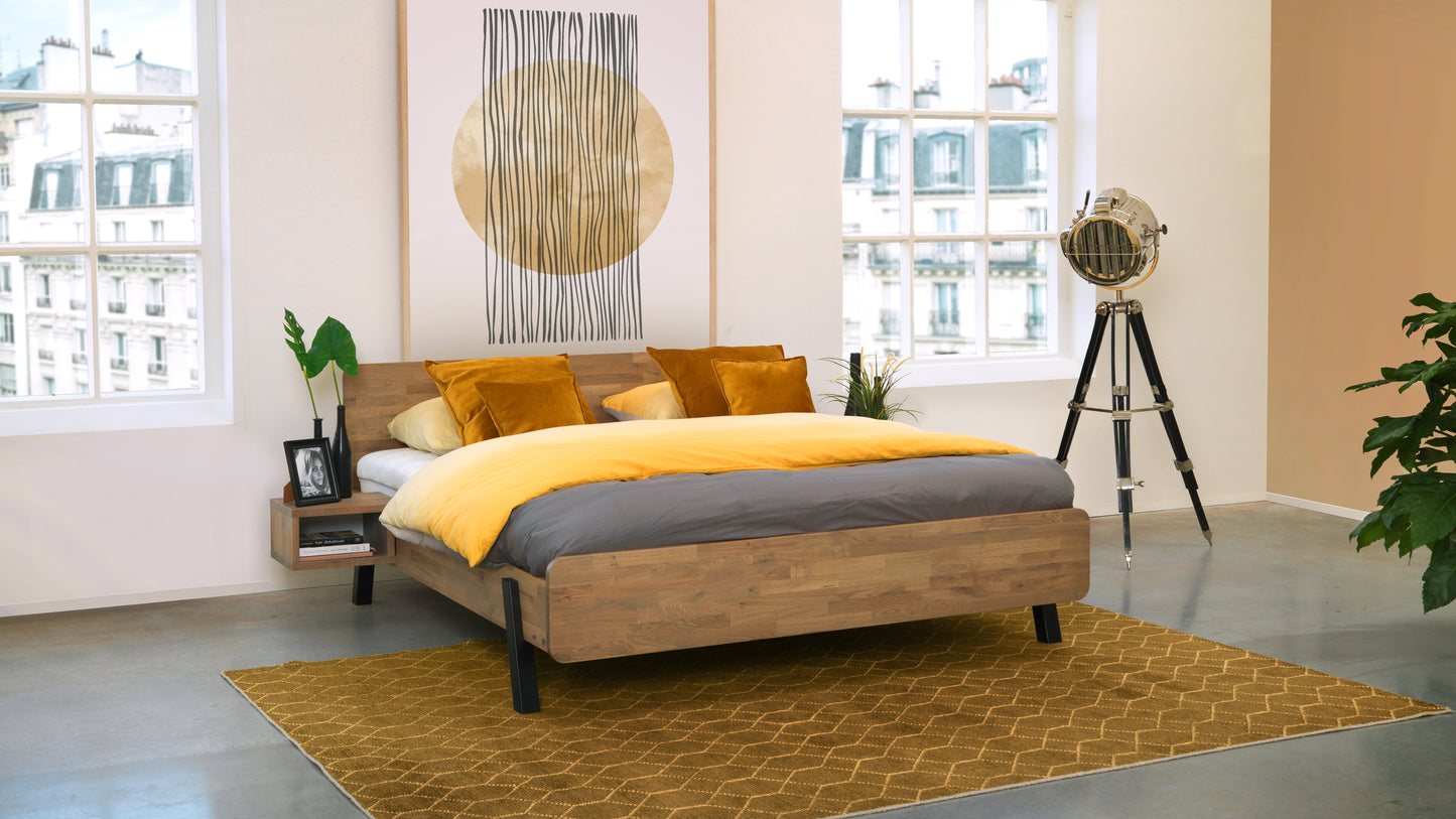 Houten ledikant Oak&Steel Szafir