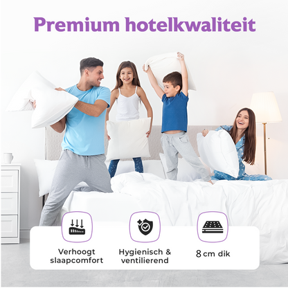 Medisch Koudschuim topper dekmatras 8cm