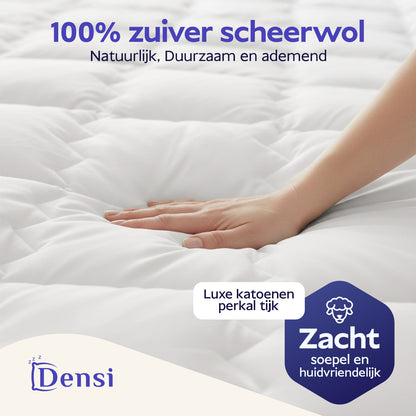 Densi Texels Scheer Wollen 4-Seizoenen dekbed