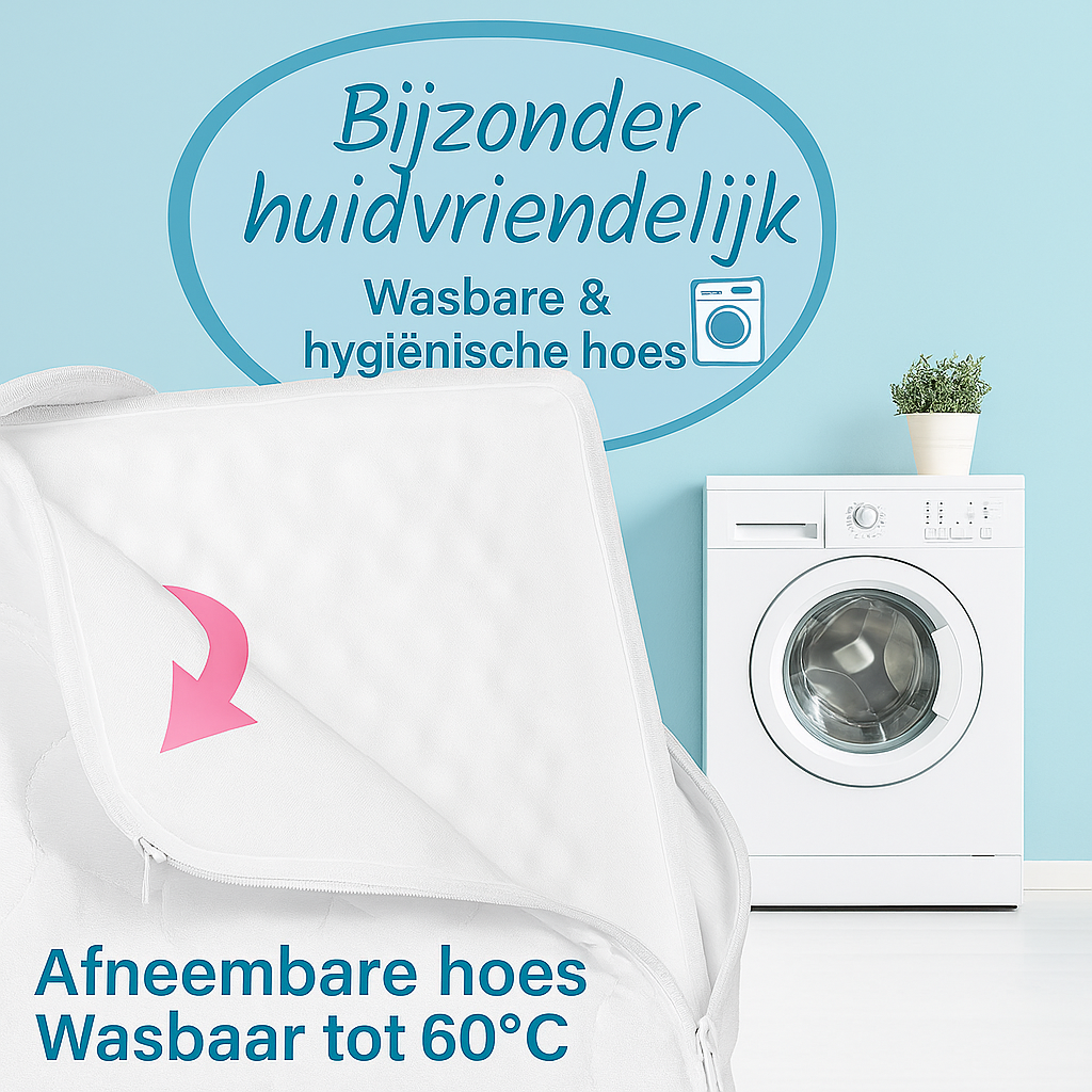 Densi Baby Matras - NubiBaby Air - 60x120 cm - 10 cm dik - Comfortschuim met Trapvaste Randen– Oeko-Tex – Ademend & Wasbare Hoes – Ergonomisch