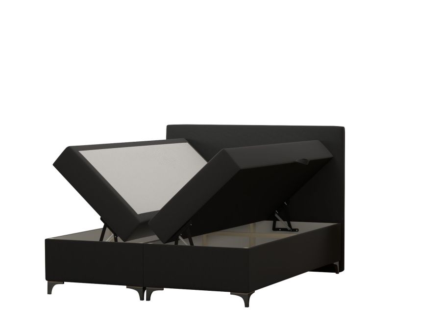 Novio Boxspring Tavira met opbergruimte Antraciet