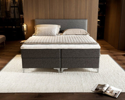 Novio Boxspring Tavira met opbergruimte Antraciet