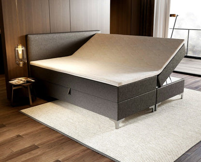 Novio Boxspring Tavira met opbergruimte Antraciet