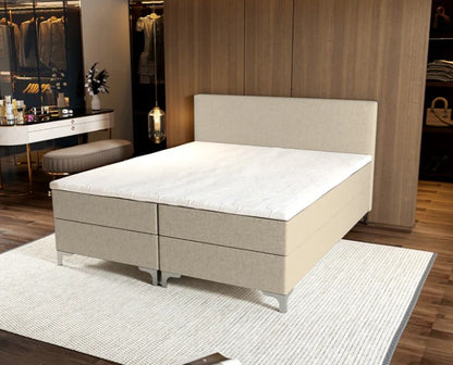 Novio Boxspring Tavira met opbergruimte Beige