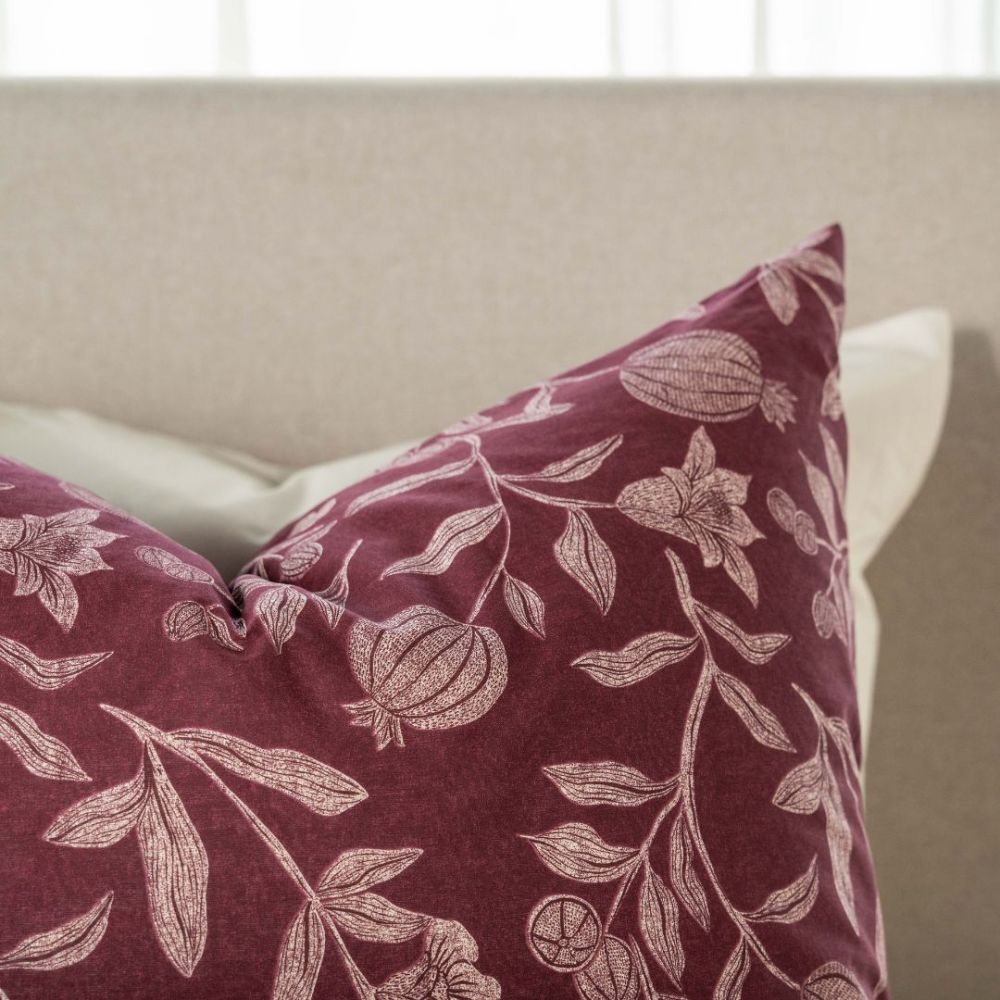 Kayori dekbedovertrek Ana Katoen - rood