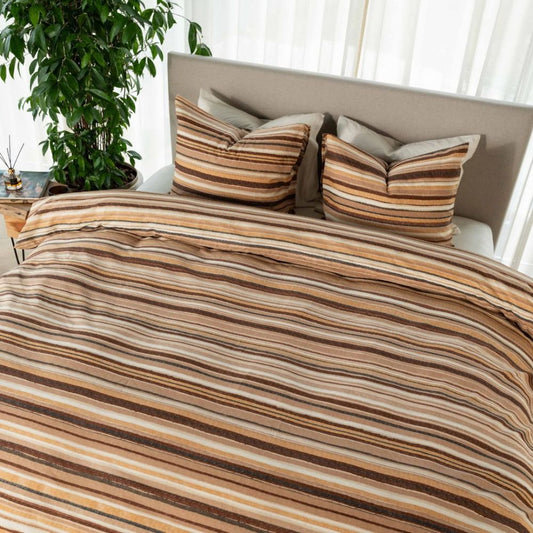 Kayori dekbedovertrek Ito Katoen - Taupe