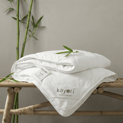 Kayori Ubashi Bamboe Zomerdekbed – Luchtig met Katoenen Tijk