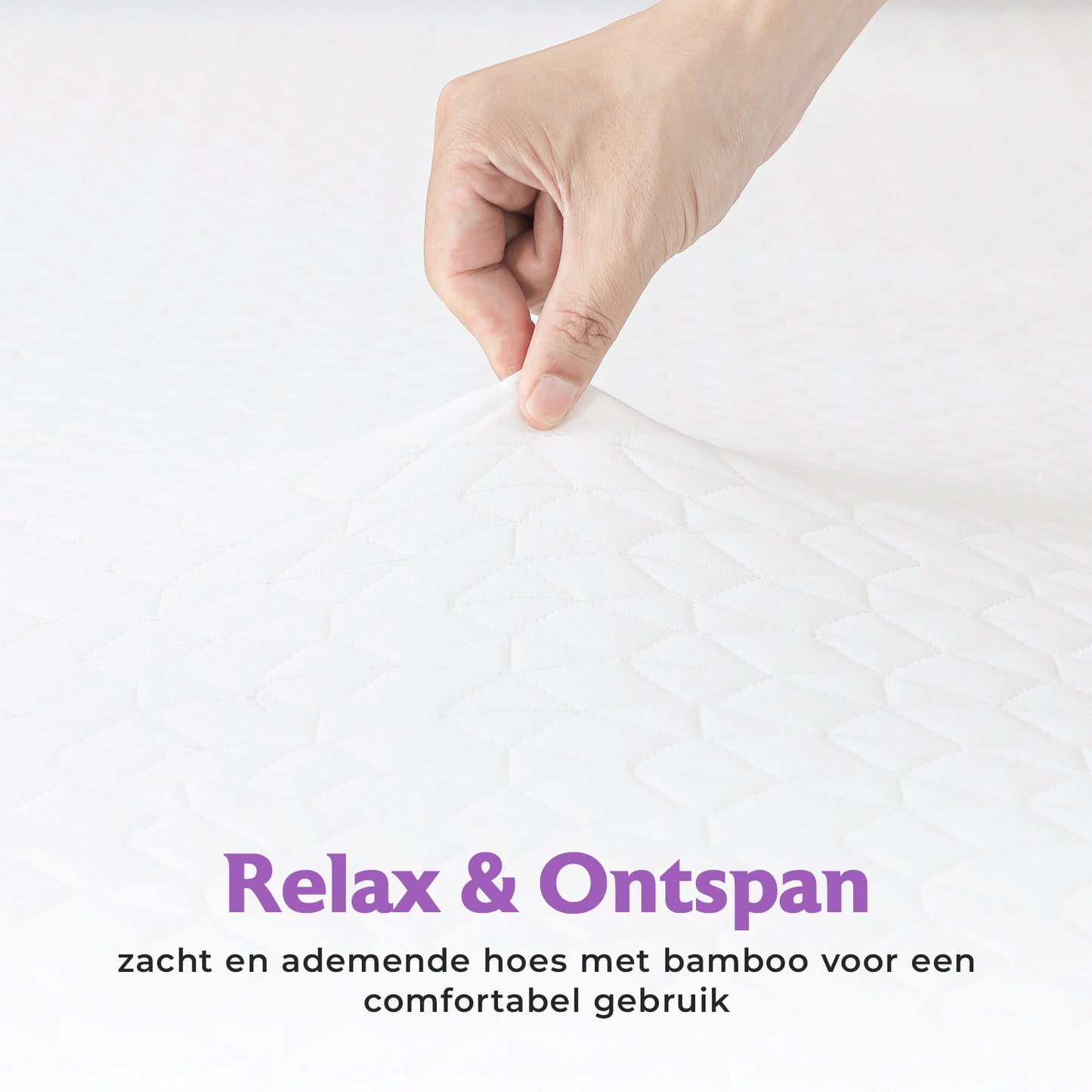 Densi Matras - 90x200cm - 15cm dik - 7 zones - Koudschuim - Afritsbare hoes - Premium hotelkwaliteit