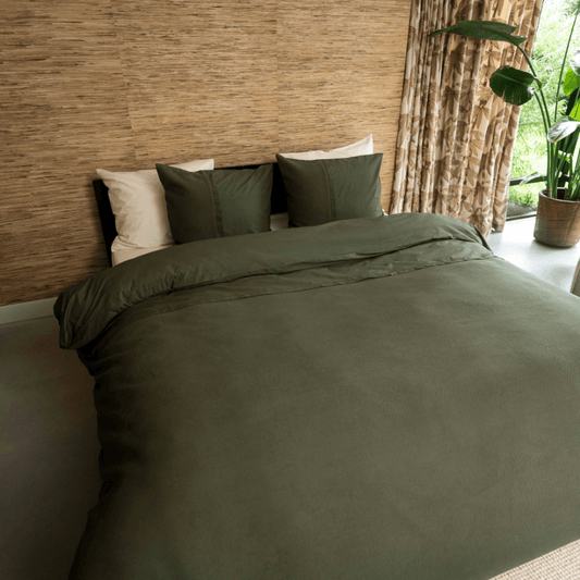 Kayori Dekbedovertrek Erimo Groen