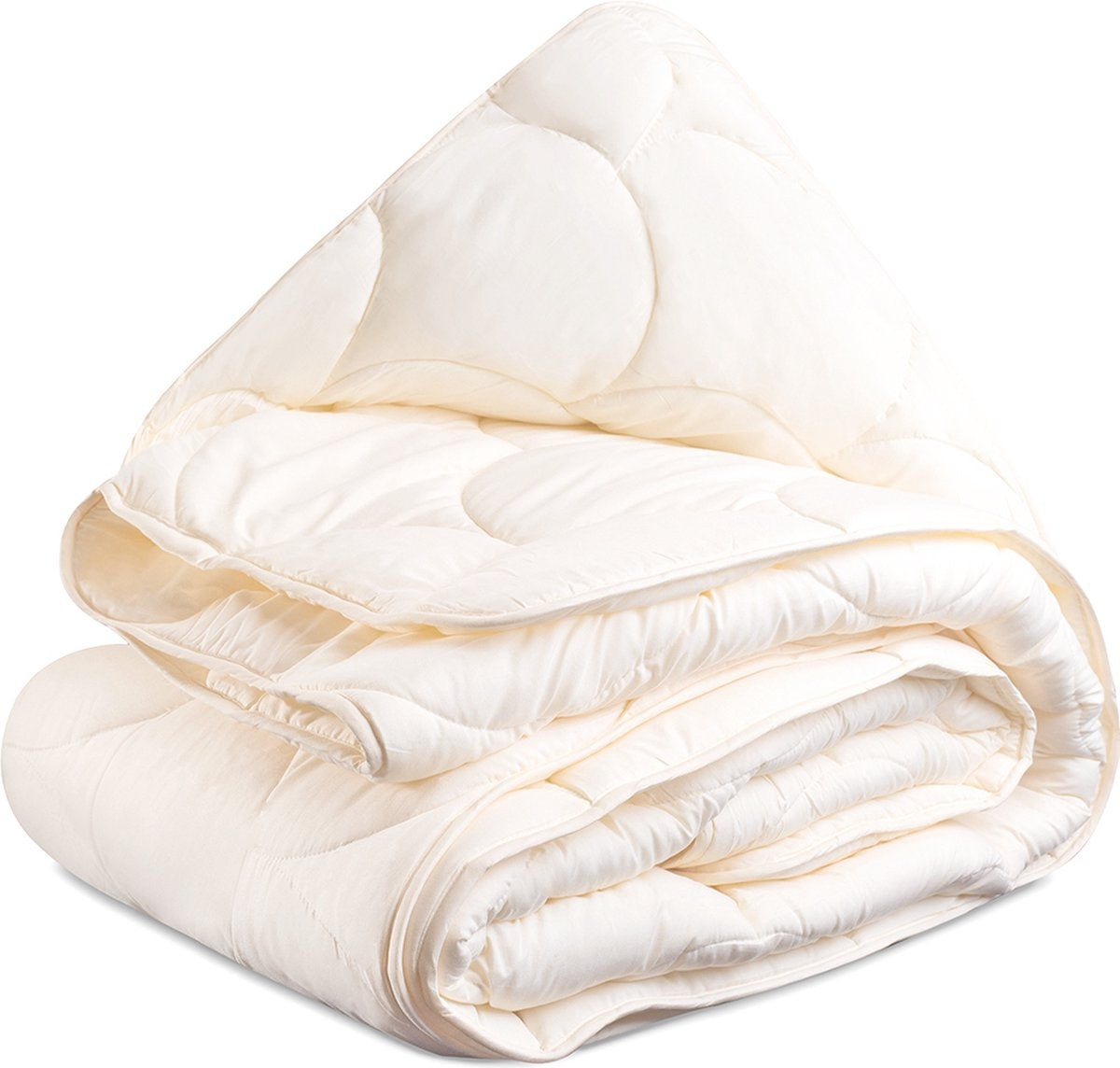 Eazzzy - All year dekbed enkel - Dekbed zonder overtrek -  Creme/Creme