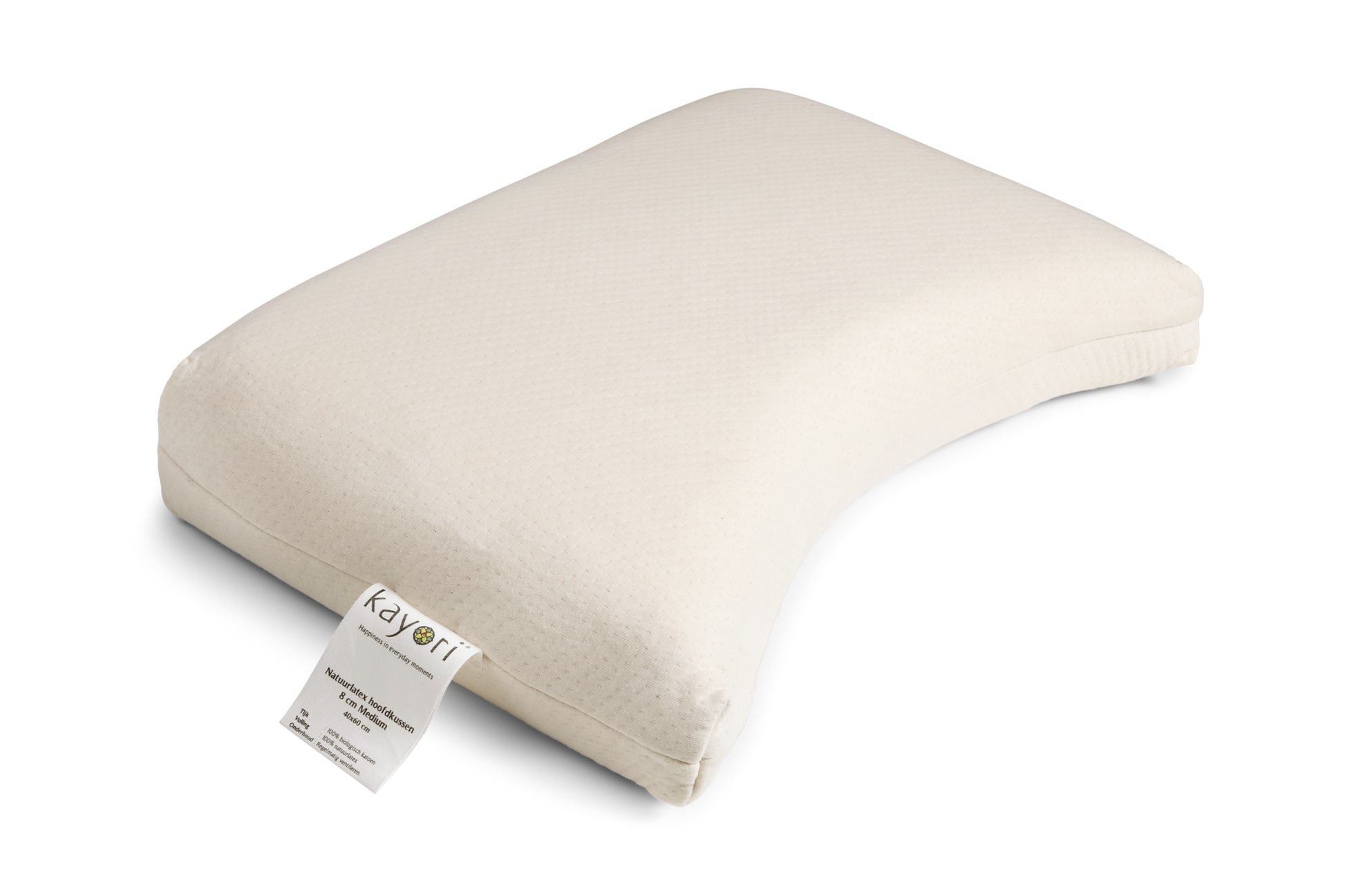 Kayori Hoofdkussen Sosei natuurlatex 12cm