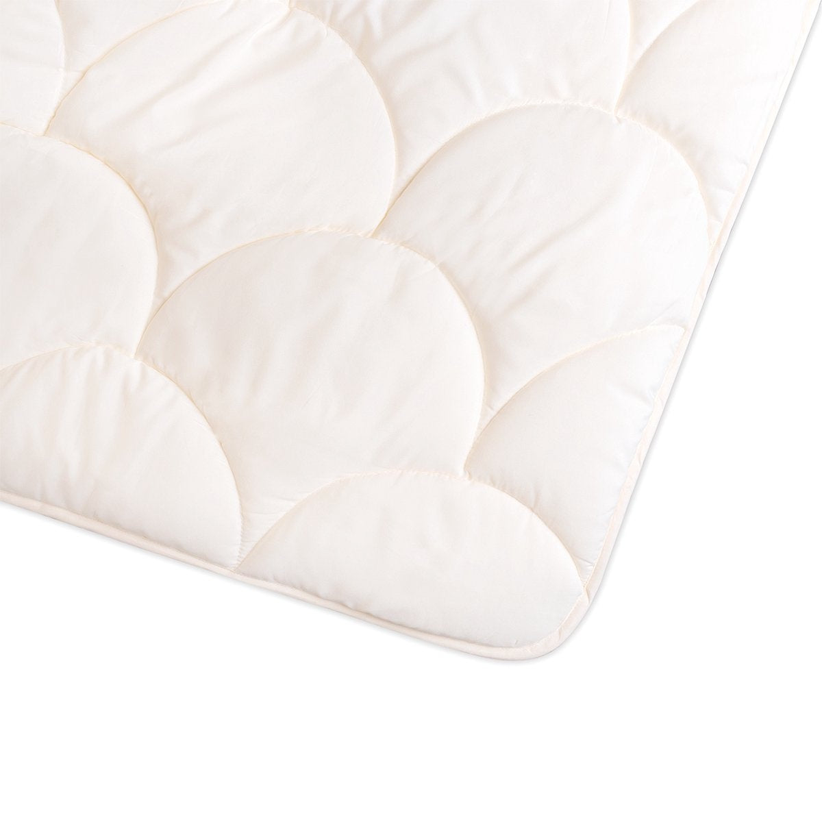 Eazzzy - All year dekbed enkel - Dekbed zonder overtrek -  Creme/Creme