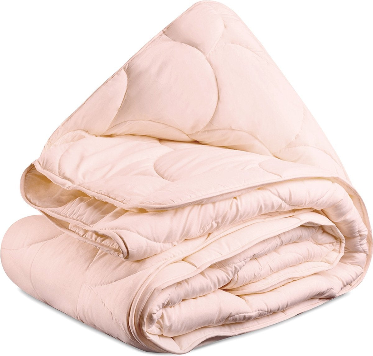 Eazzzy - All year dekbed enkel - Dekbed zonder overtrek -  Roze/Roze