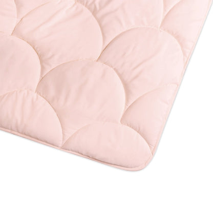 Eazzzy - All year dekbed enkel - Dekbed zonder overtrek -  Roze/Roze