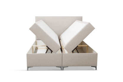 Novio Boxspring Tavira met opbergruimte Beige