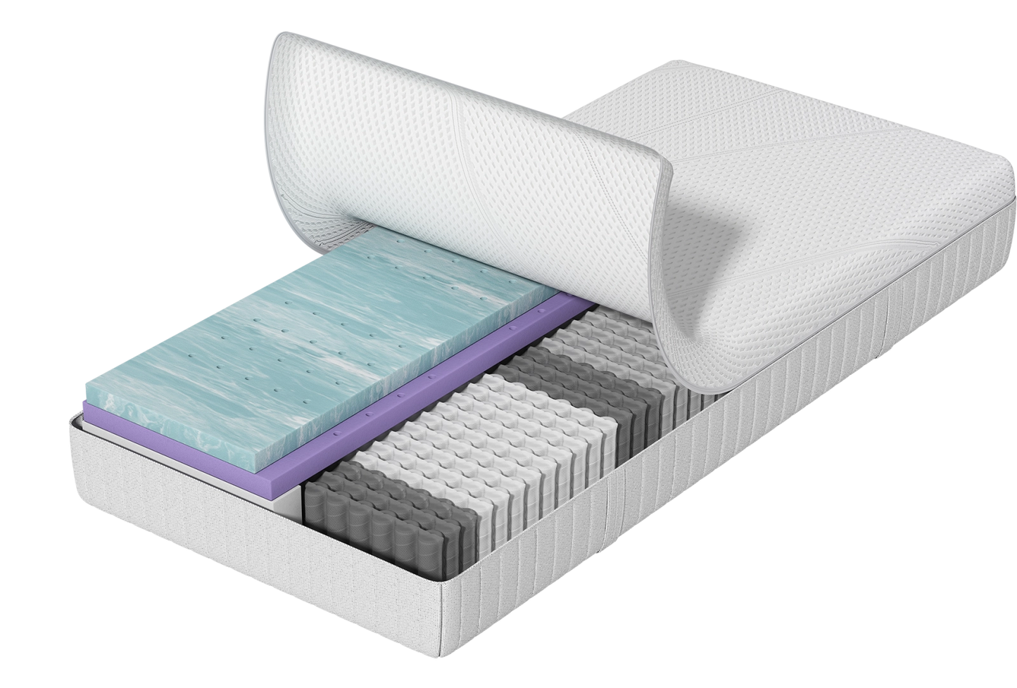 van Landschoot Bodyprint Wave pocketveer matras