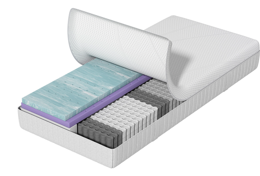 van Landschoot Bodyprint Wave pocketveer matras