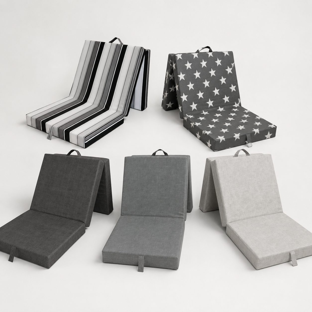 Jilly vouwmatras 190 × 70 × 9 cm – Extra breed logeermatras
