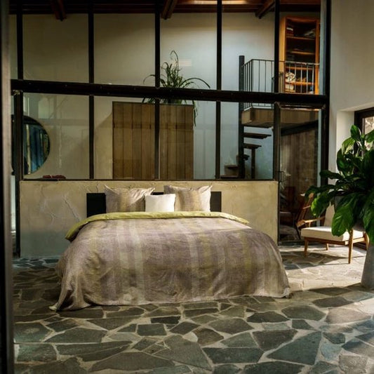 Kayori Dekbedovertrek Nezu Tencel Groen