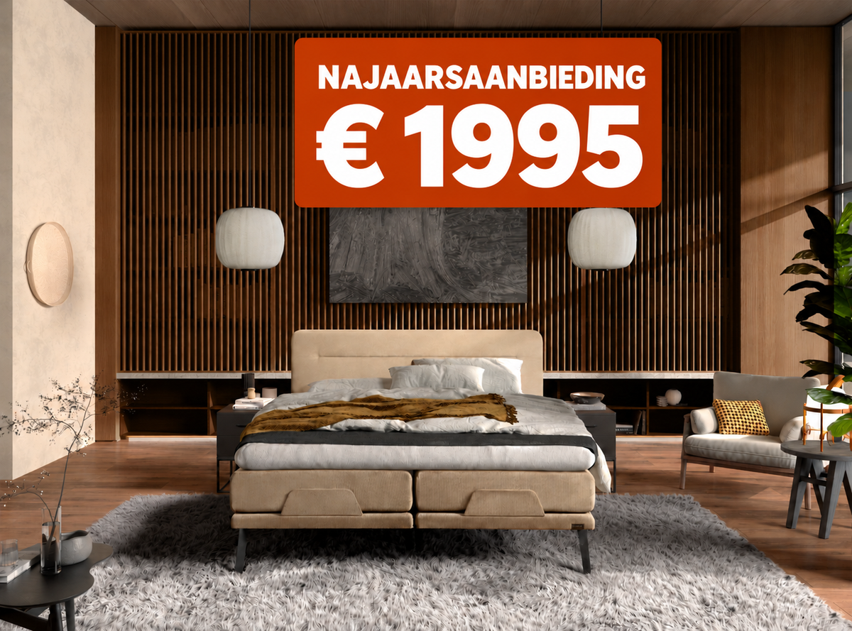 Boxspring  Norma NEW 1884 Electrisch verstelbaar