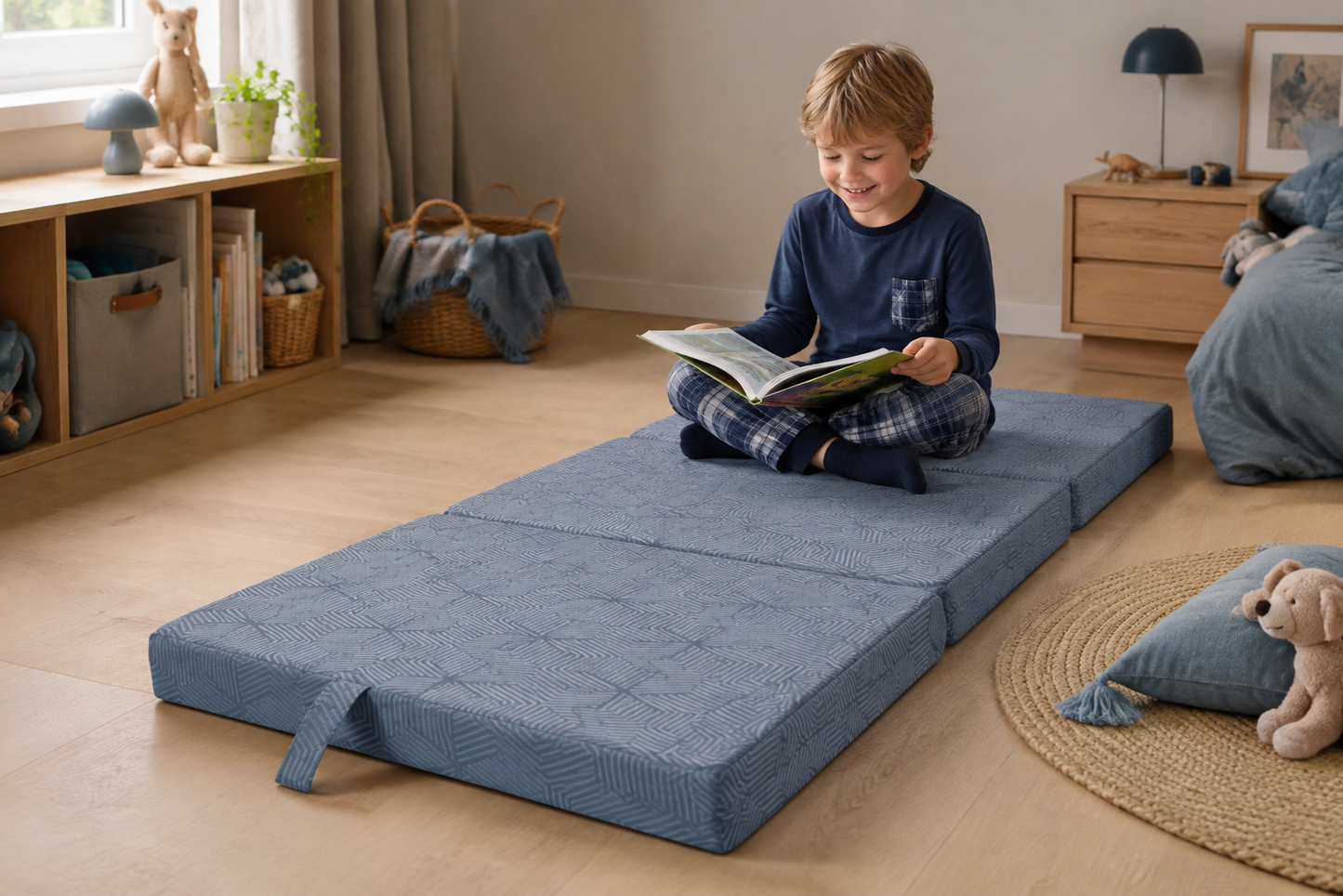 Tommy vouwmatras 190 × 63 × 8 cm – Compact logeermatras