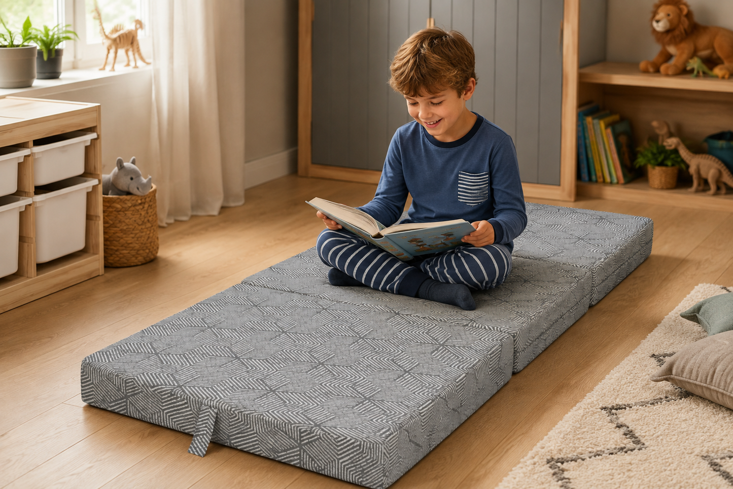 Tommy vouwmatras 190 × 63 × 8 cm – Compact logeermatras