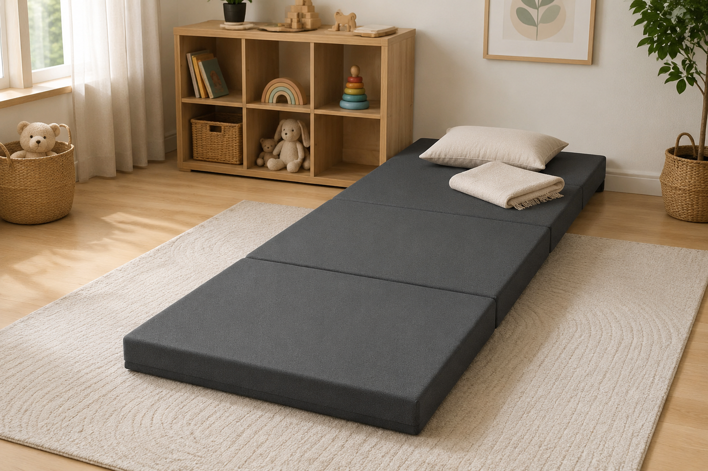 Jilly vouwmatras 190 × 70 × 9 cm – Extra breed logeermatras